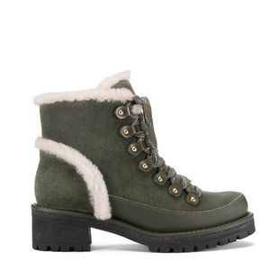 Tory Burch Plush Cooper Shearling Bootie